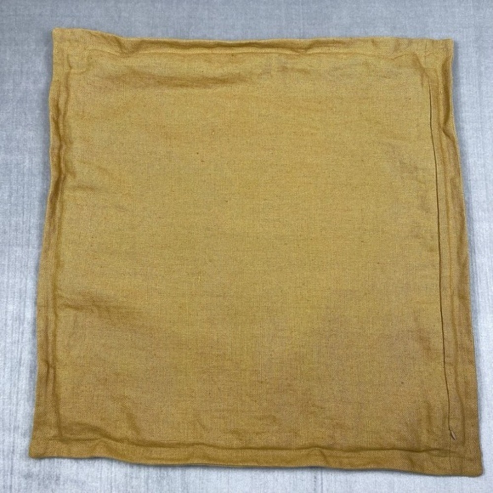 Vtg Legacy 100% Linen Pillow Sham Open Weave Rustic Natural Luxury Zip Closure